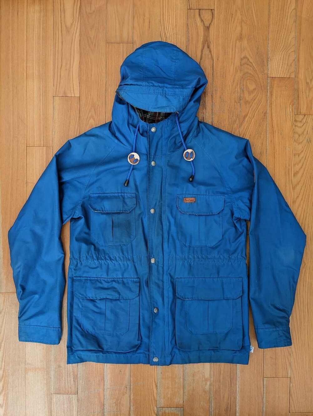 Vintage Penfield Kasson Parka Jacket Royal Blue Size Small